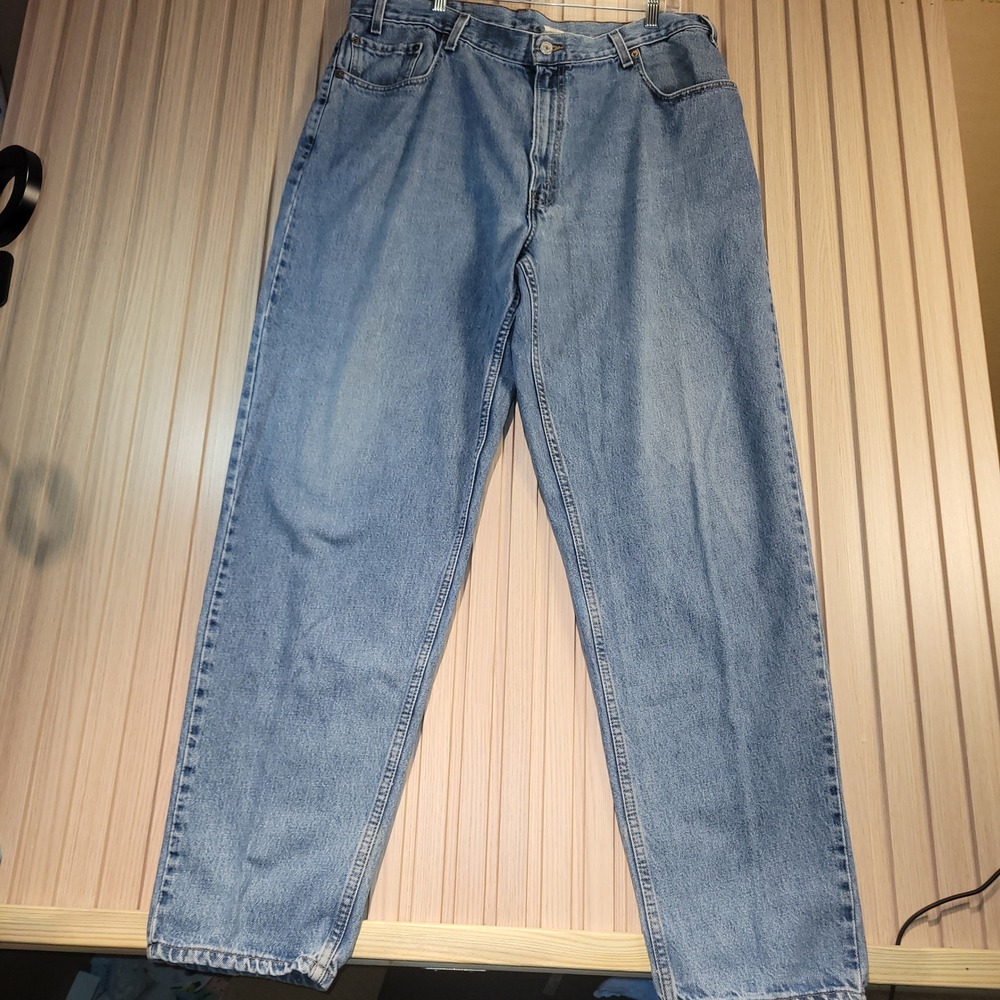 Vintage 90s Levi's 560 Loose Fit Tapered Leg 40x34 Blue Jeans Excellent Baggy